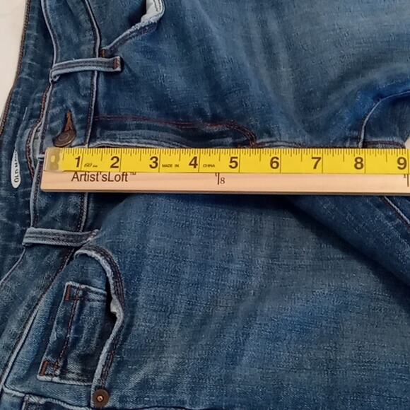 0ld Navy Pop Icon Skinny mid rise size 4 blue jeans - Picture 7 of 8